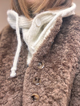 Charger l&#39;image dans la galerie, Cagoule écru et choco
