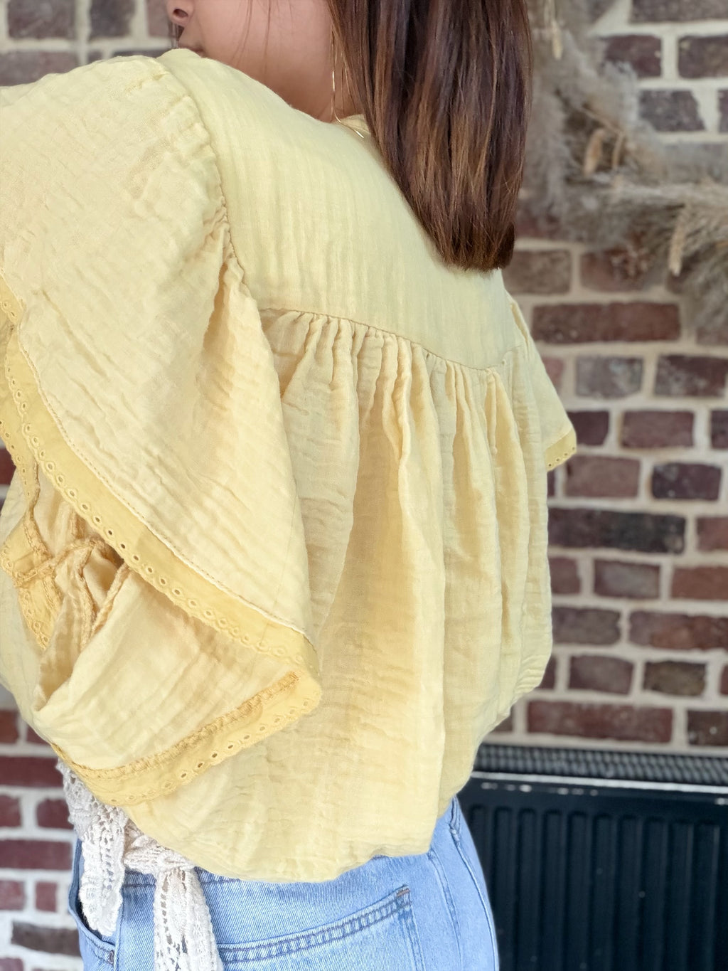 Blouse jaune