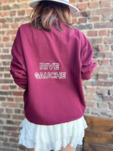 Charger l&#39;image dans la galerie, Sweat mi long bordeaux
