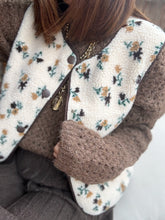Charger l&#39;image dans la galerie, Veste sans manches fleurie
