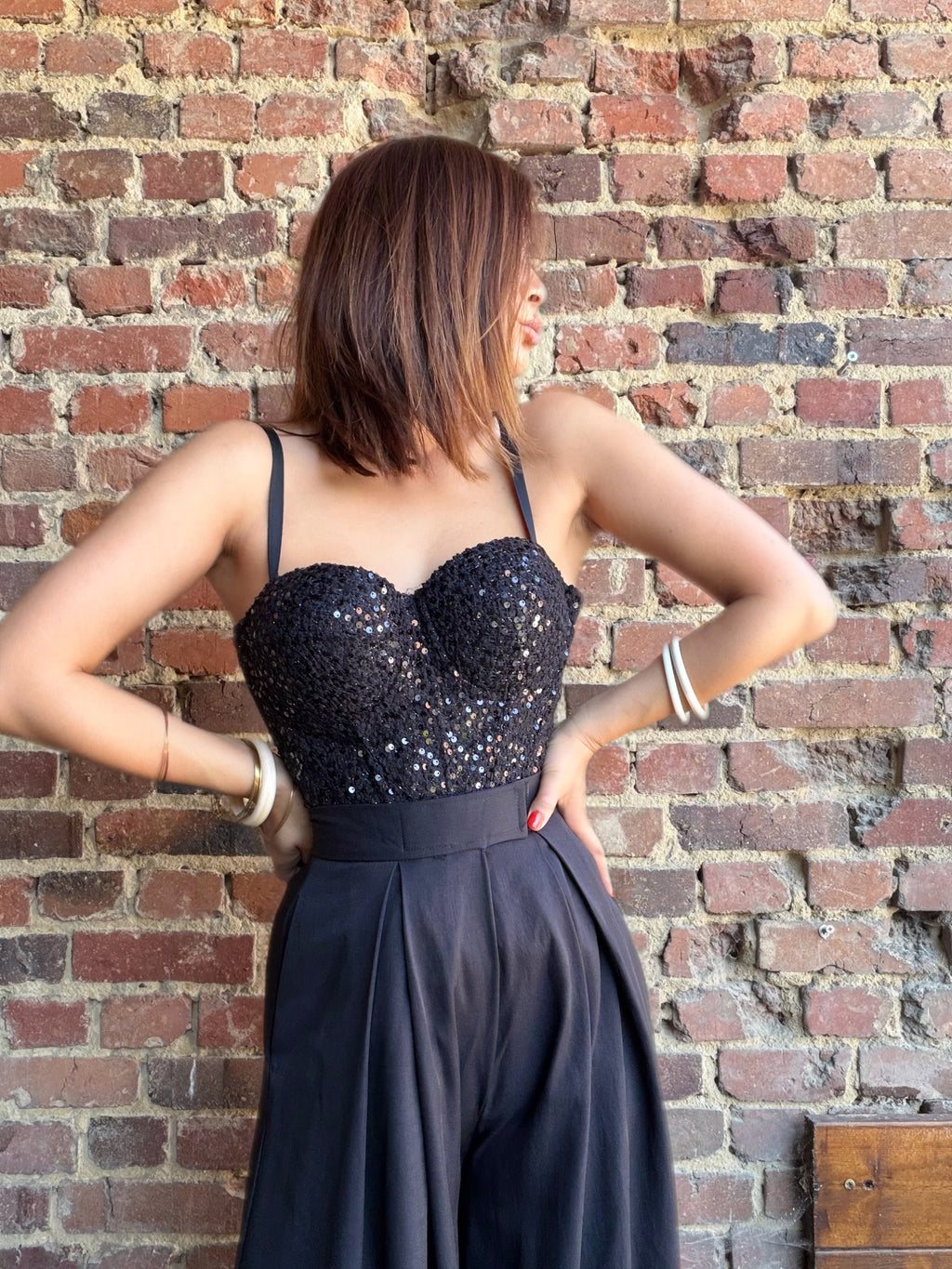 Corset noir