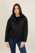 Blouson imperméable Noir