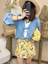 Charger l&#39;image dans la galerie, Jupe-short Citron
