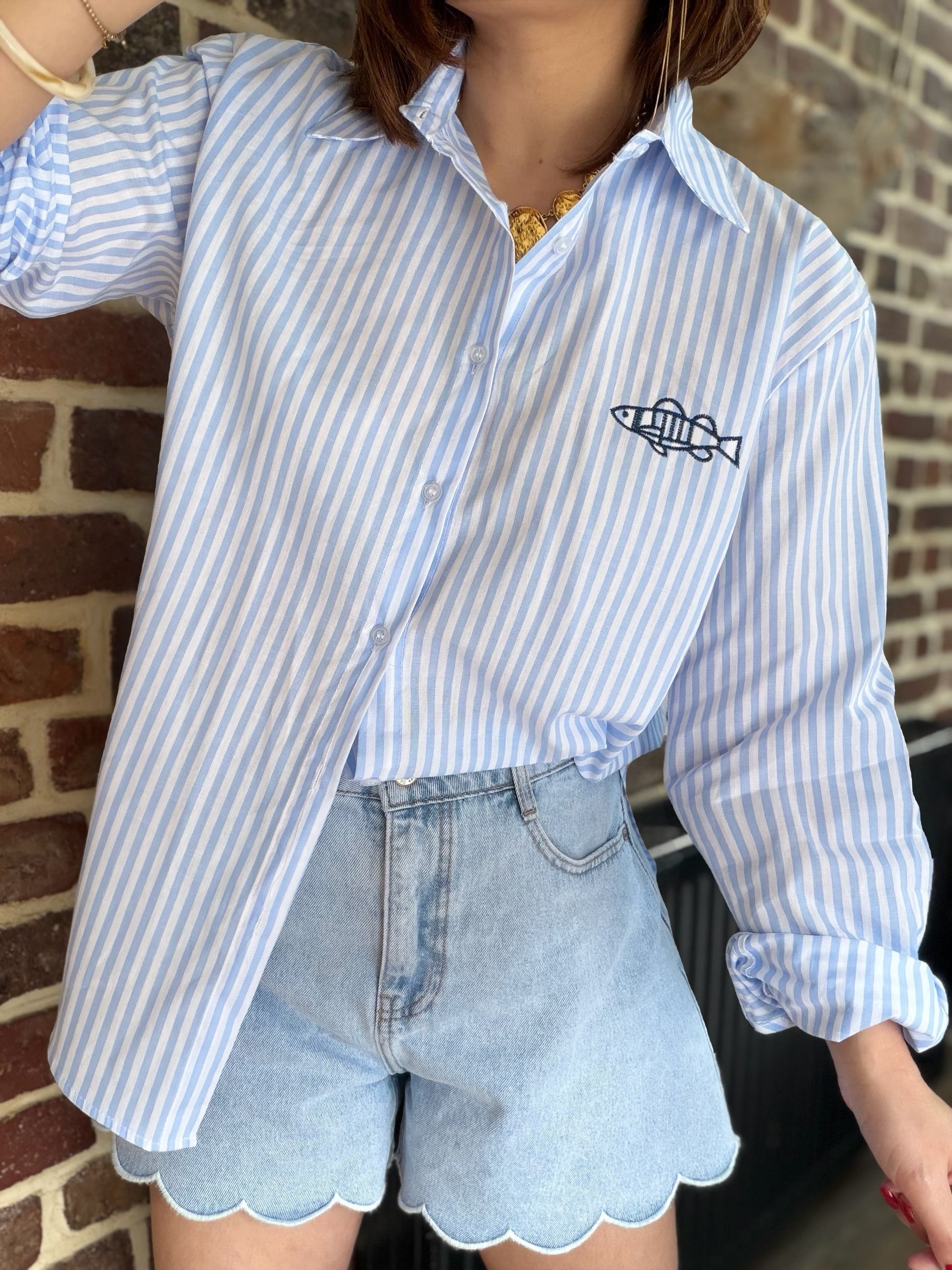 Chemise poisson