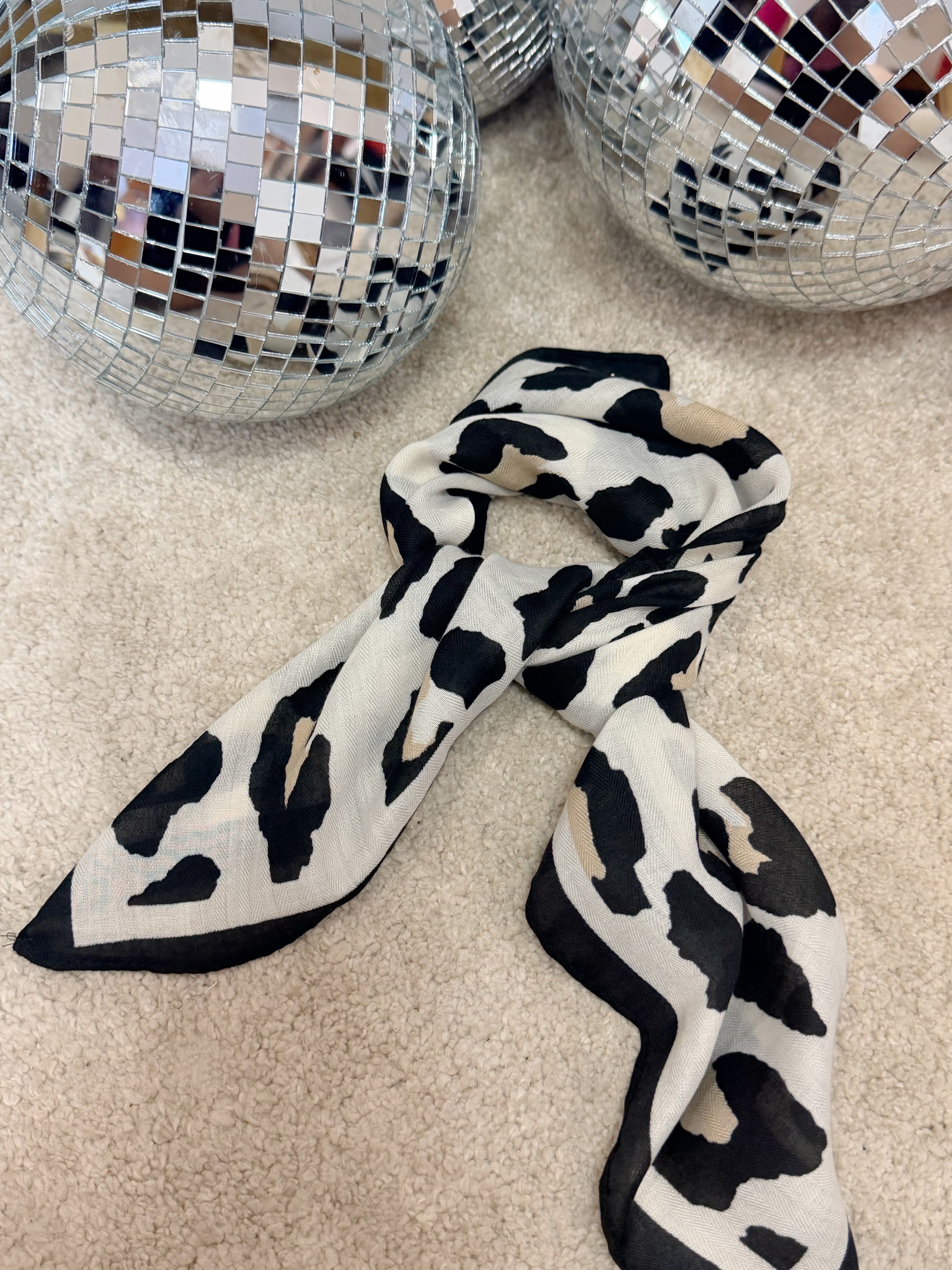 Foulard léopard