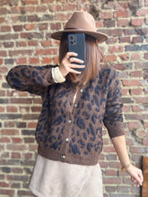 Charger l'image dans la galerie, Gilet léopard choco
