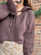 Charger l'image dans la galerie, Pull choco détail noeud
