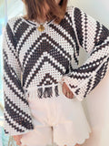 Top crochet à franges