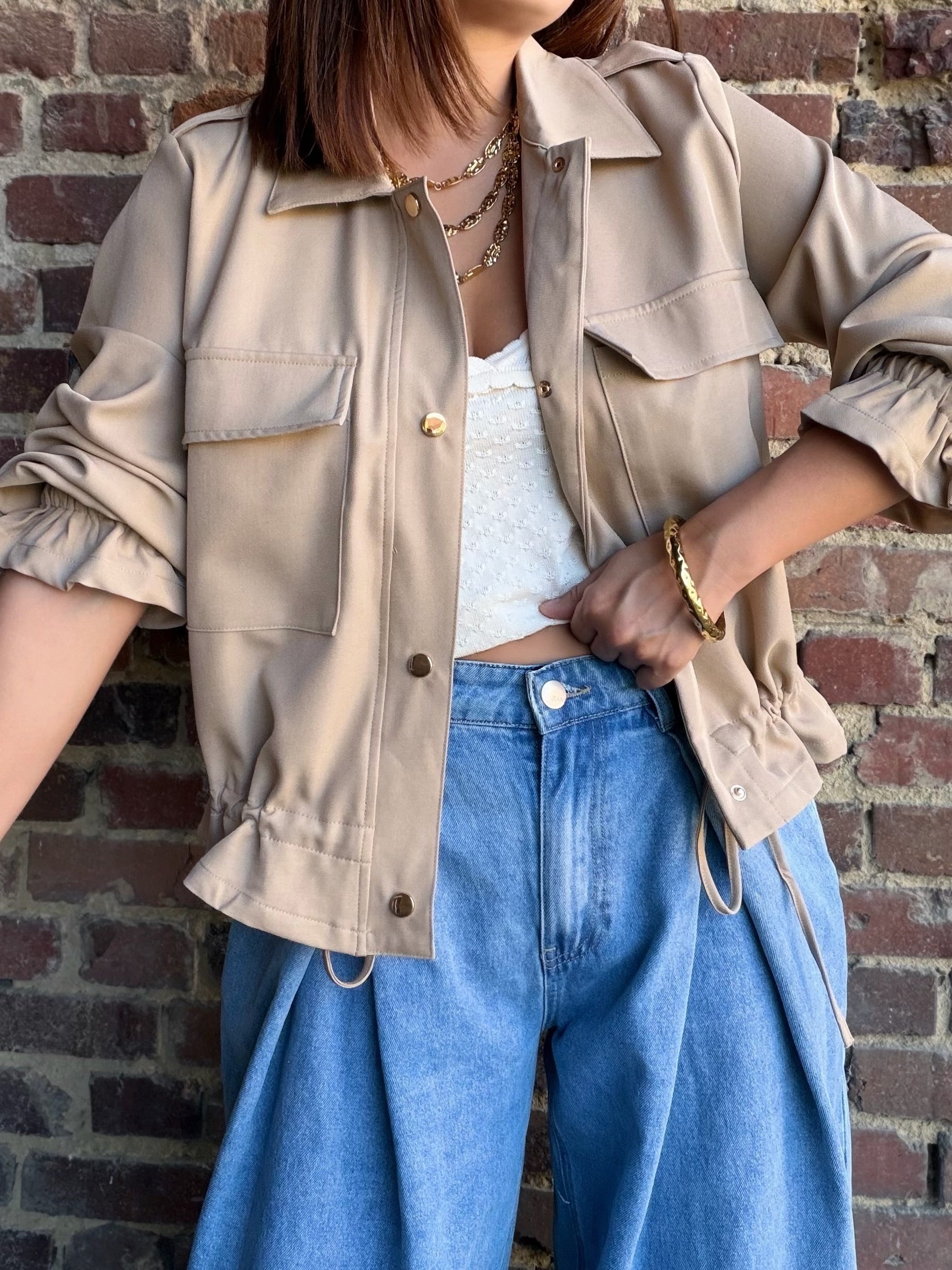 Veste beige