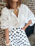Blouse blanche  manches longues