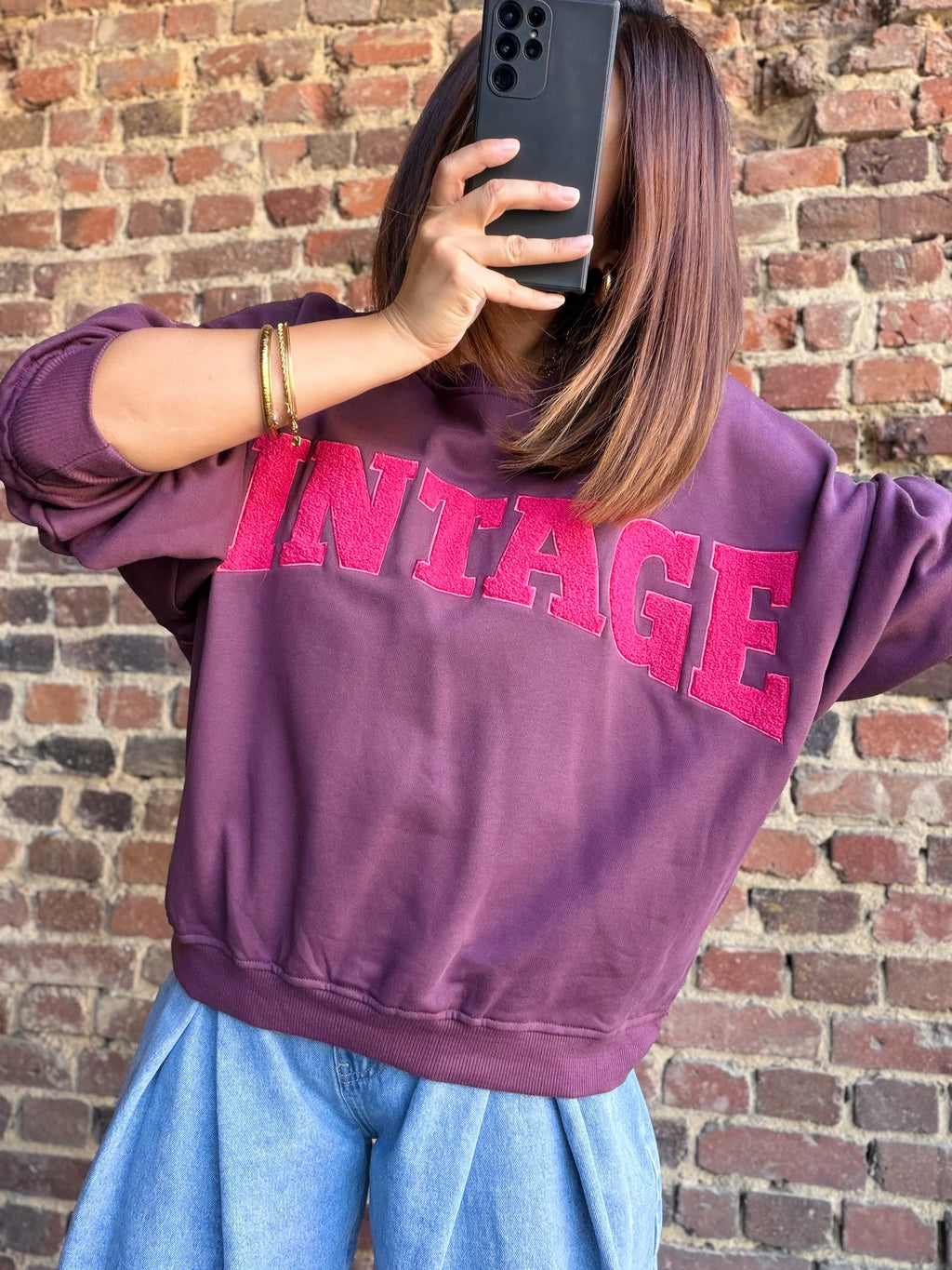 Sweat Vintage violet