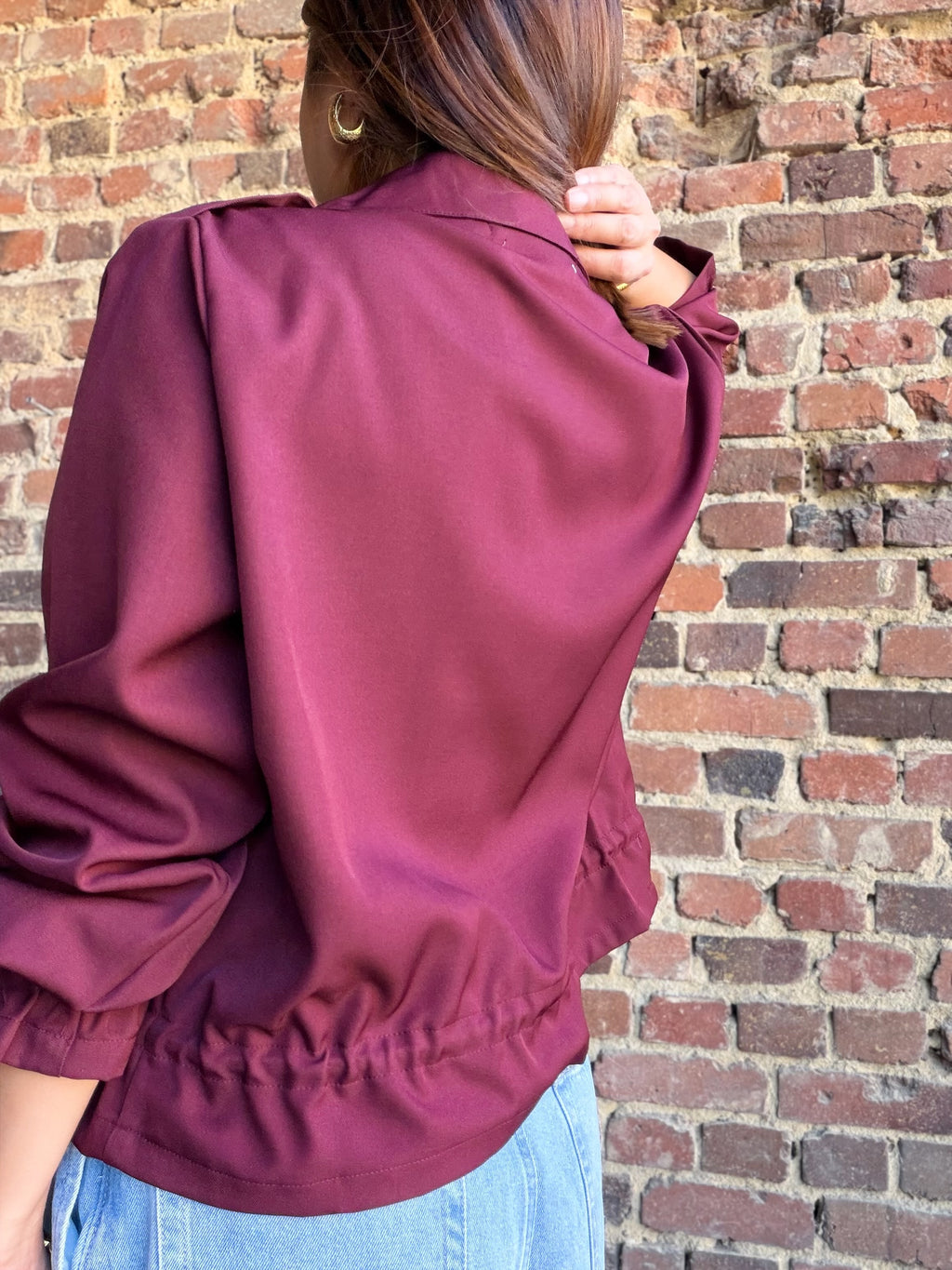 Veste bordeaux