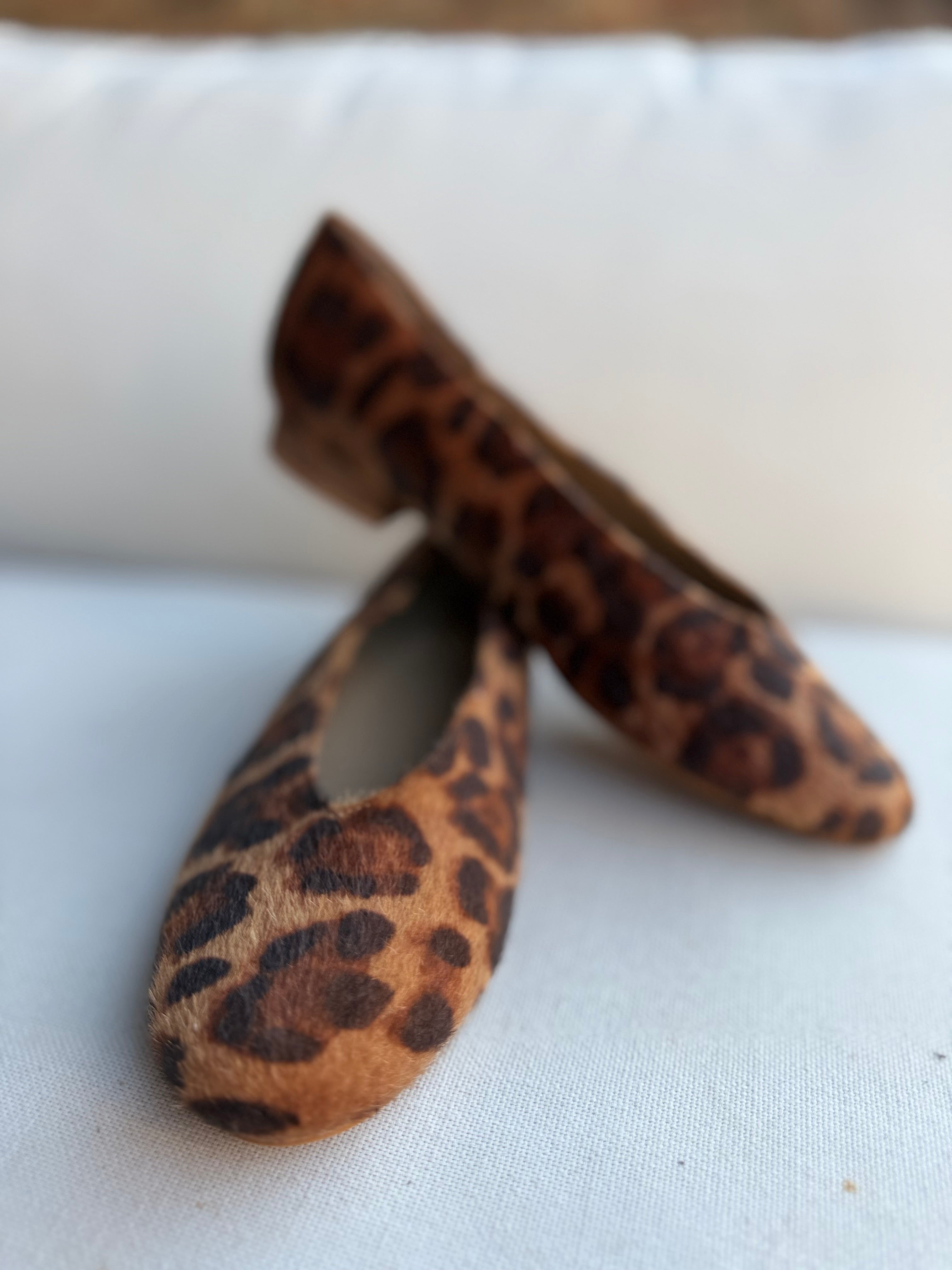 Ballerines léopard