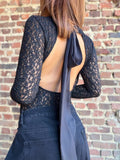 Body dentelle noir