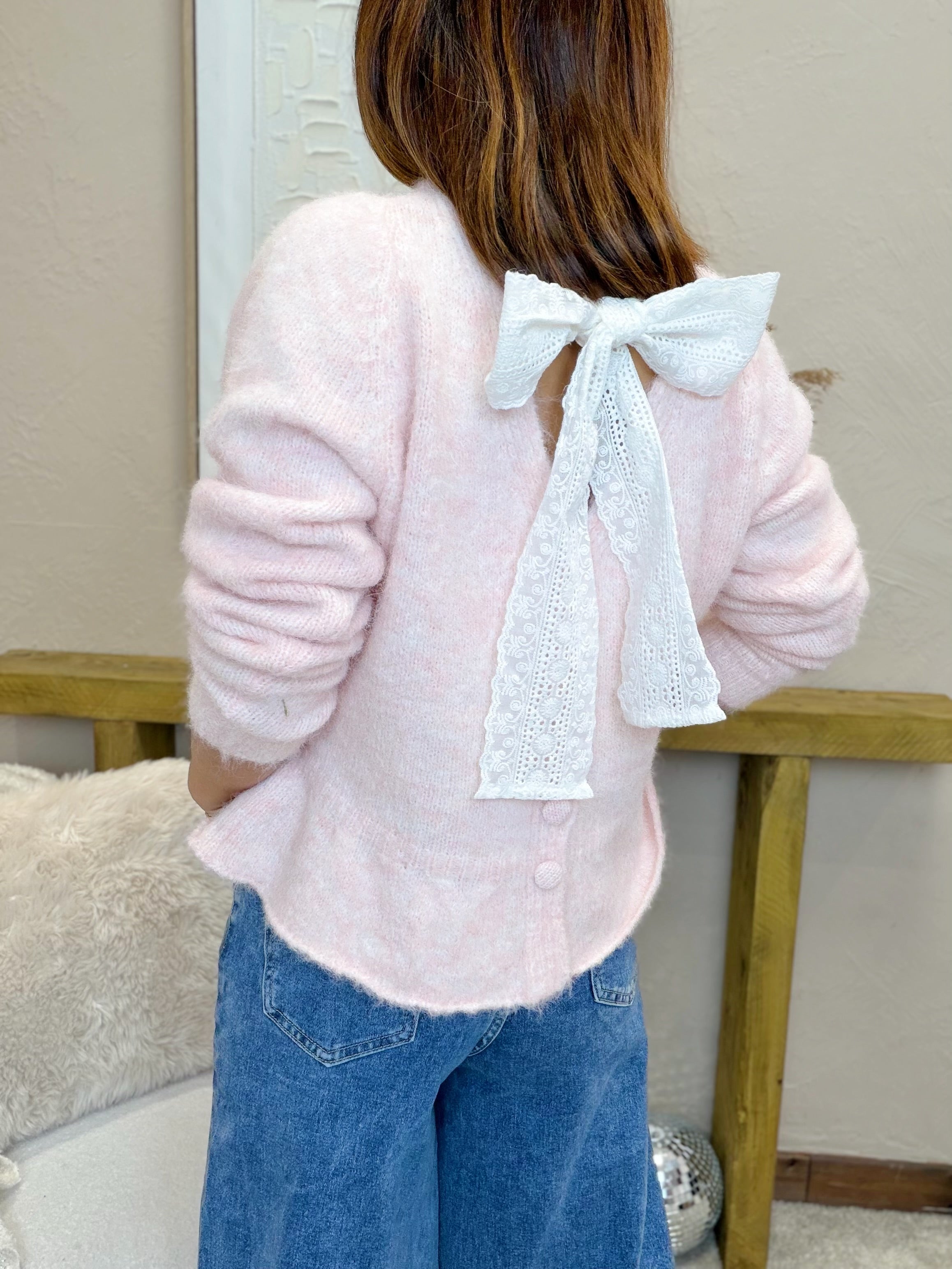 Pull rose réversible