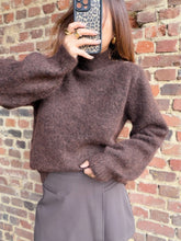 Charger l'image dans la galerie, Pull choco col montant
