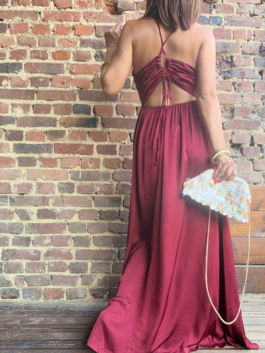 Robe bordeaux