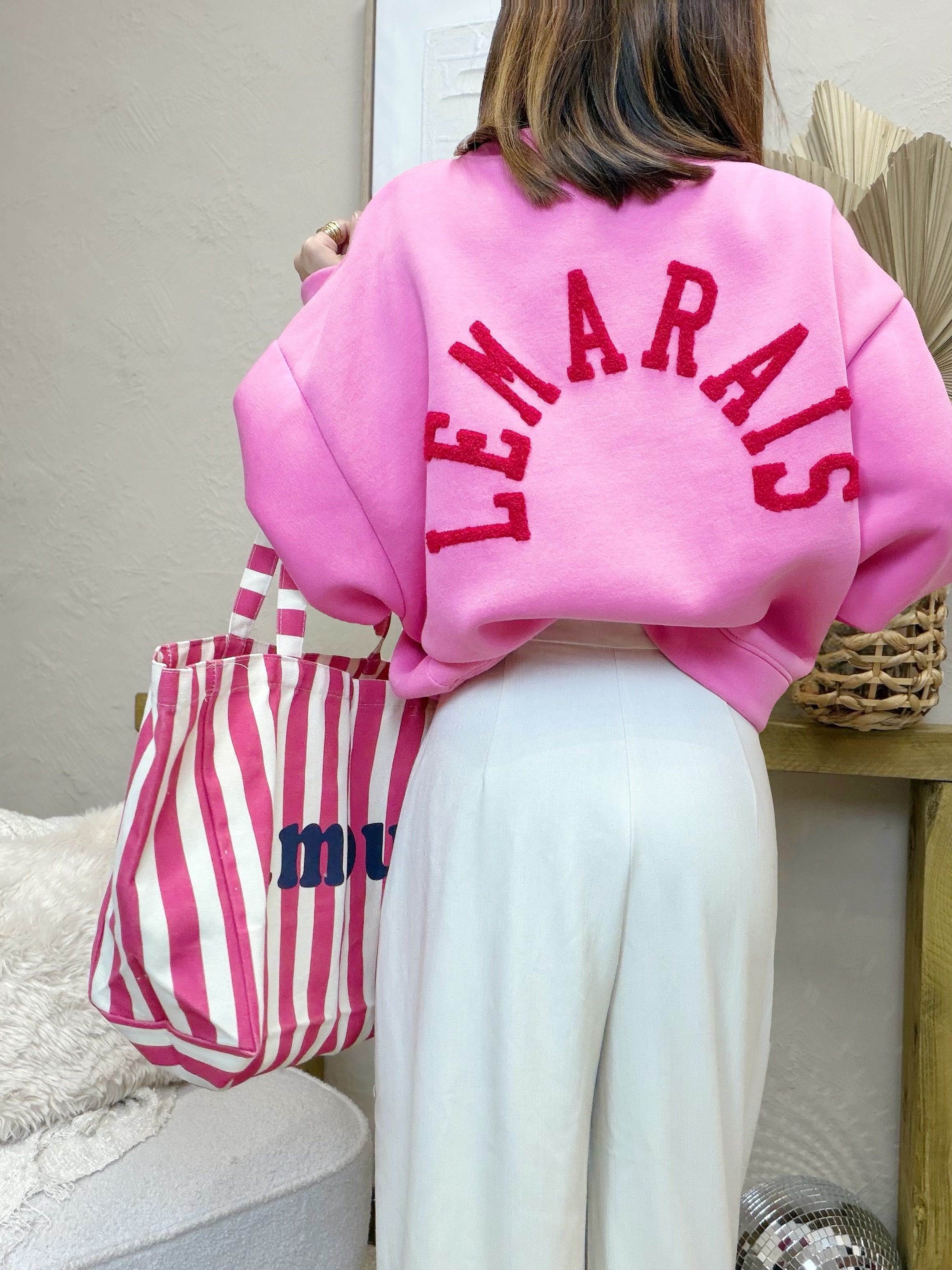 Sweat rose Le Marais