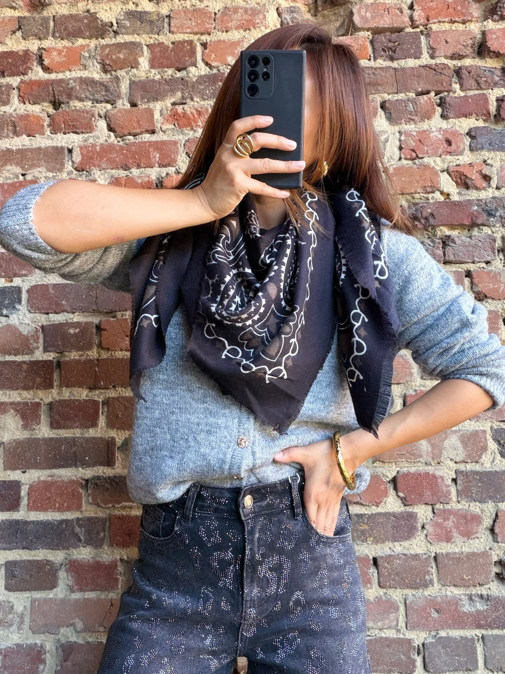 Gilet gris