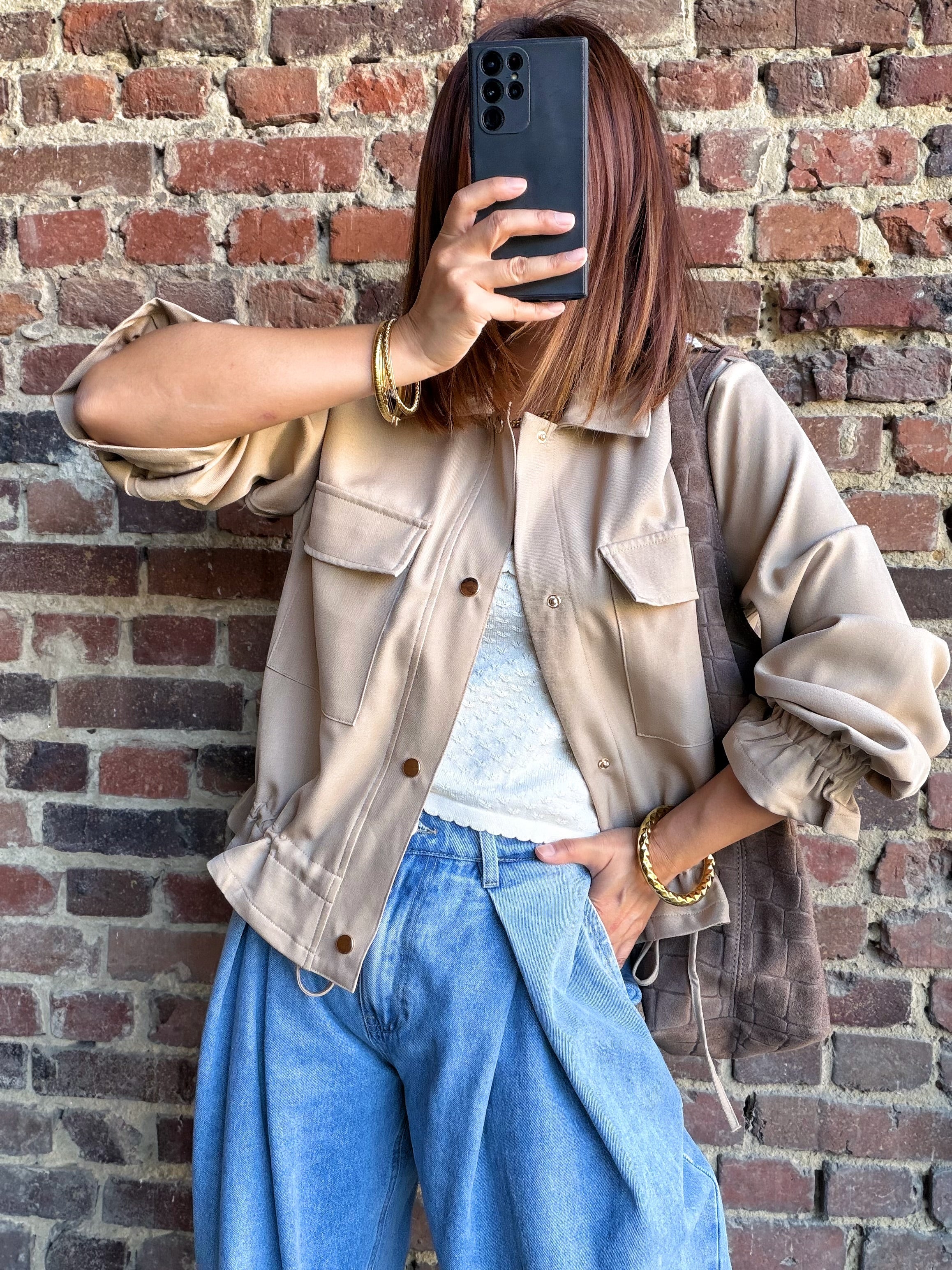 Veste beige