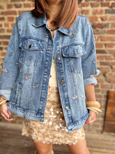 Charger l&#39;image dans la galerie, Veste en jean oversize
