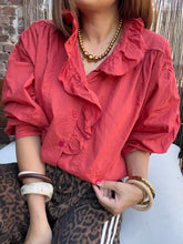 Charger l&#39;image dans la galerie, Blouse rouge pompéien
