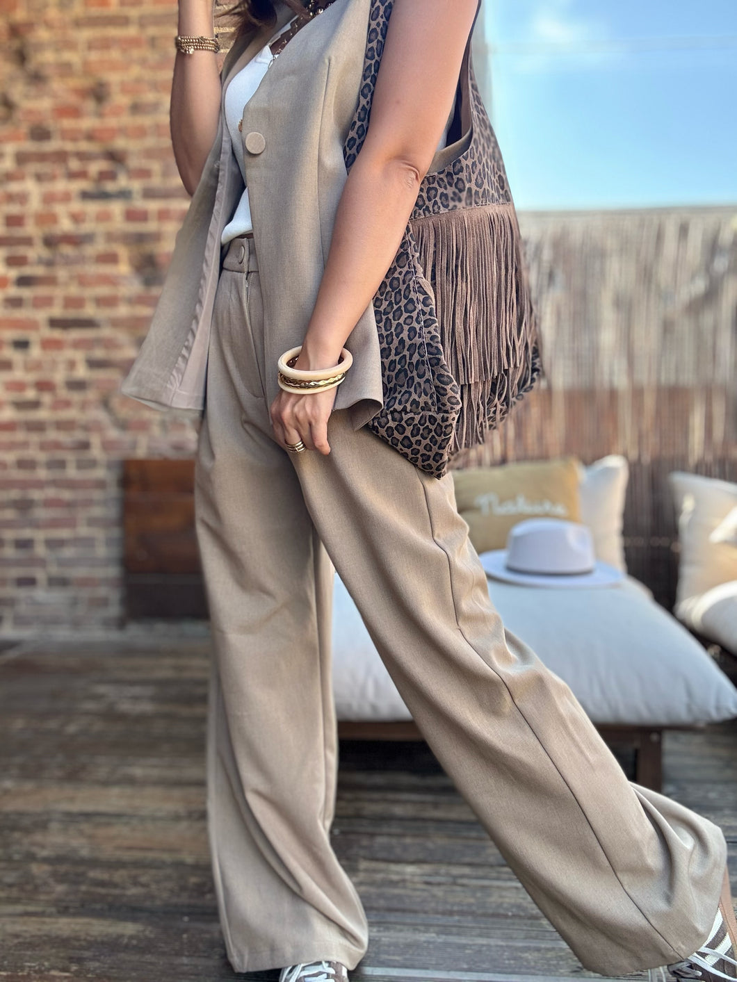 Pantalon sable