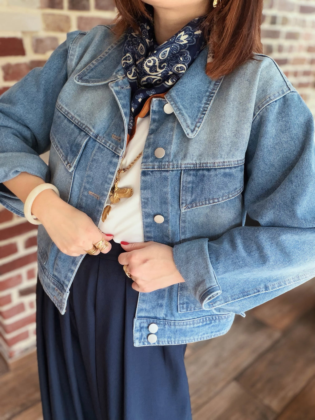 Veste en jean