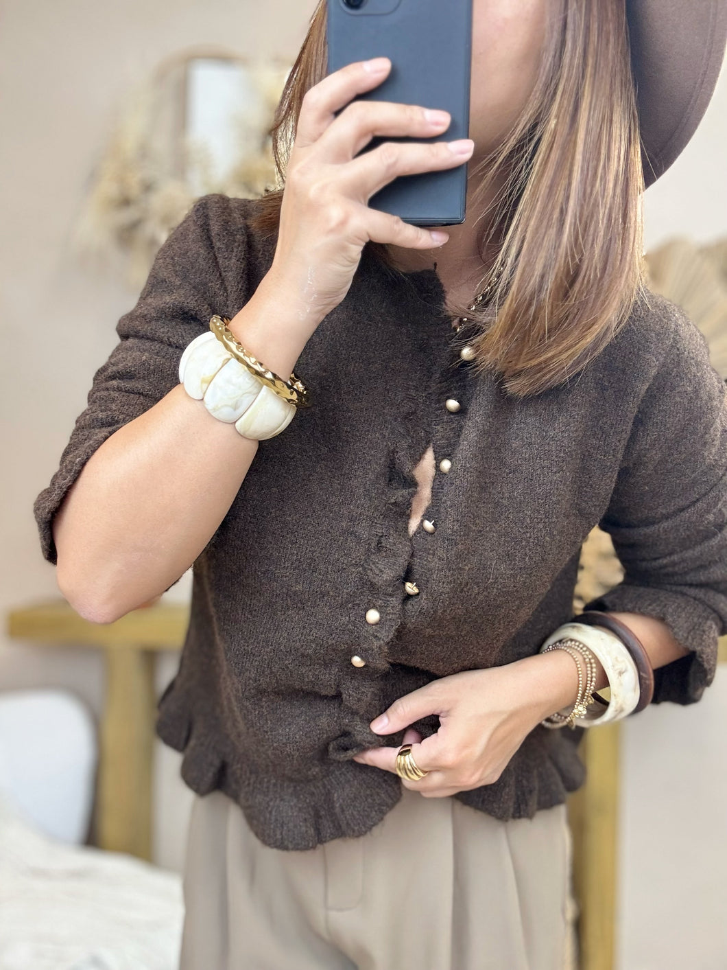 Gilet choco