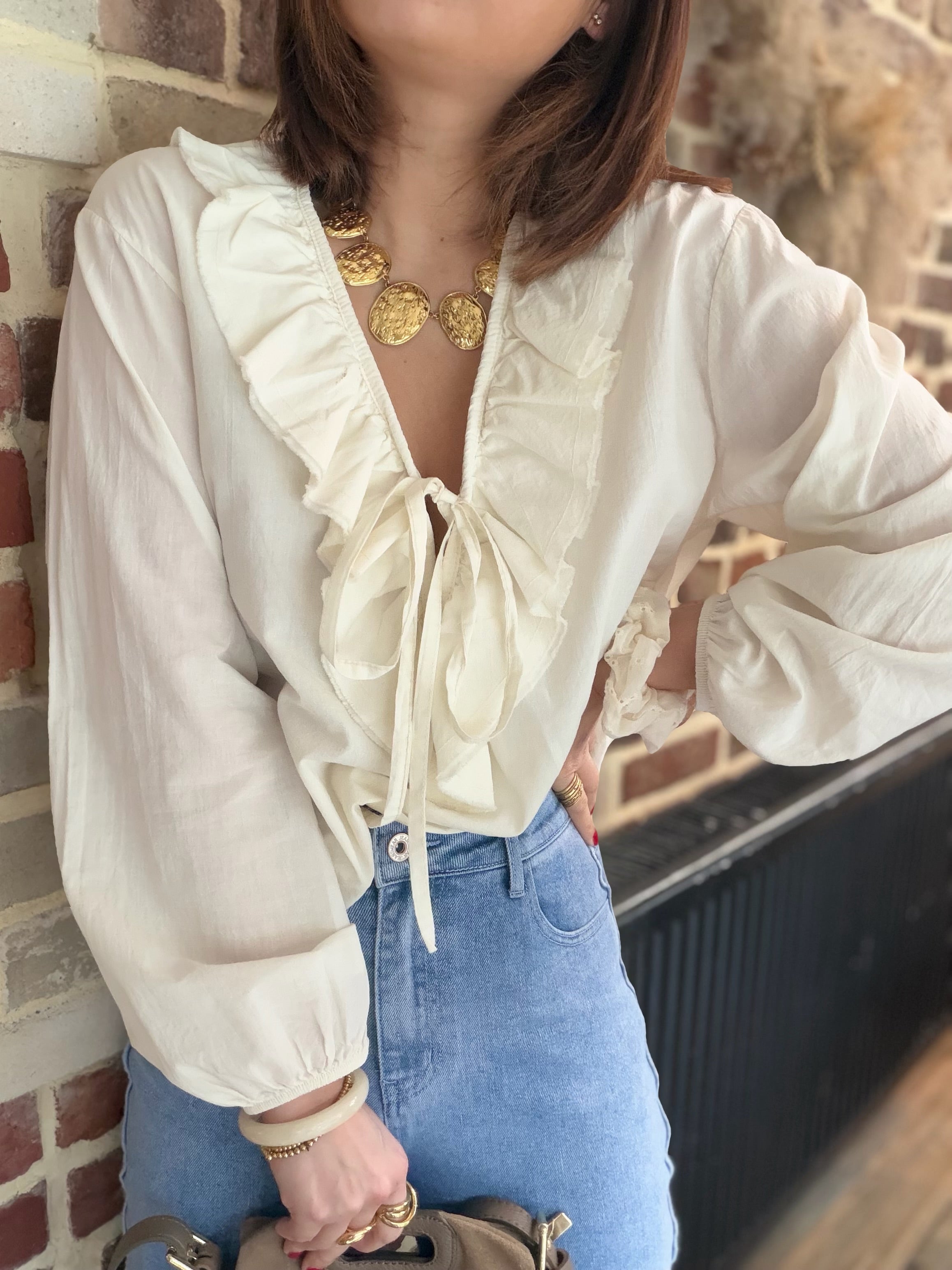 Blouse écrue