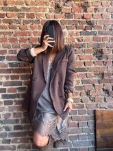 Charger l&#39;image dans la galerie, Robe asymétrique choco
