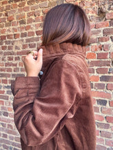 Charger l&#39;image dans la galerie, Chemisier velours choco
