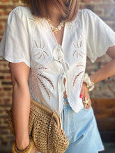 Charger l&#39;image dans la galerie, Blouse palmier
