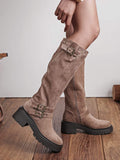Botte taupe