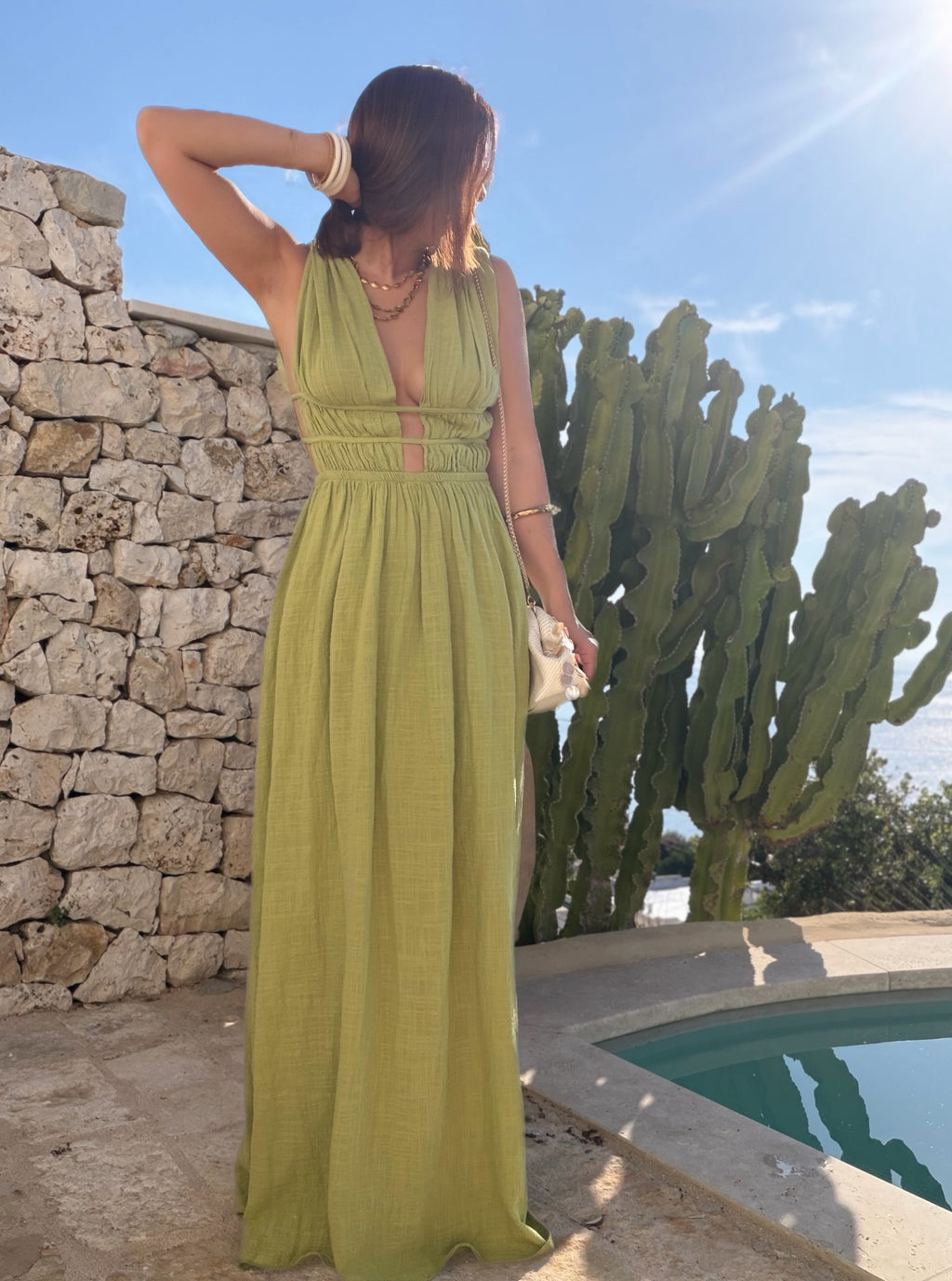 Robe verte