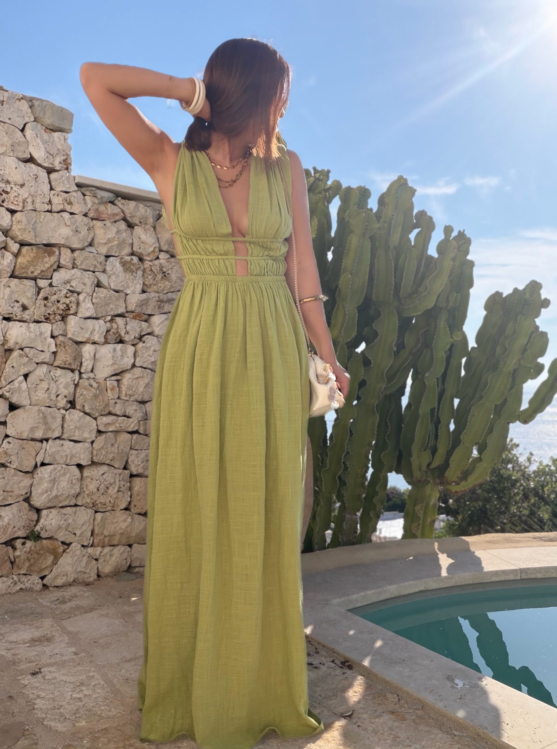 Robe verte