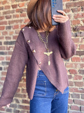 Charger l&#39;image dans la galerie, Pull cœur choco
