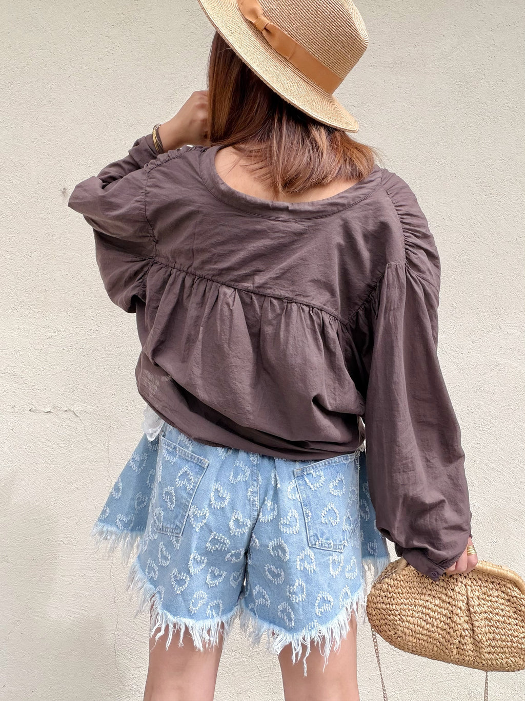 Blouse Choco manches longues