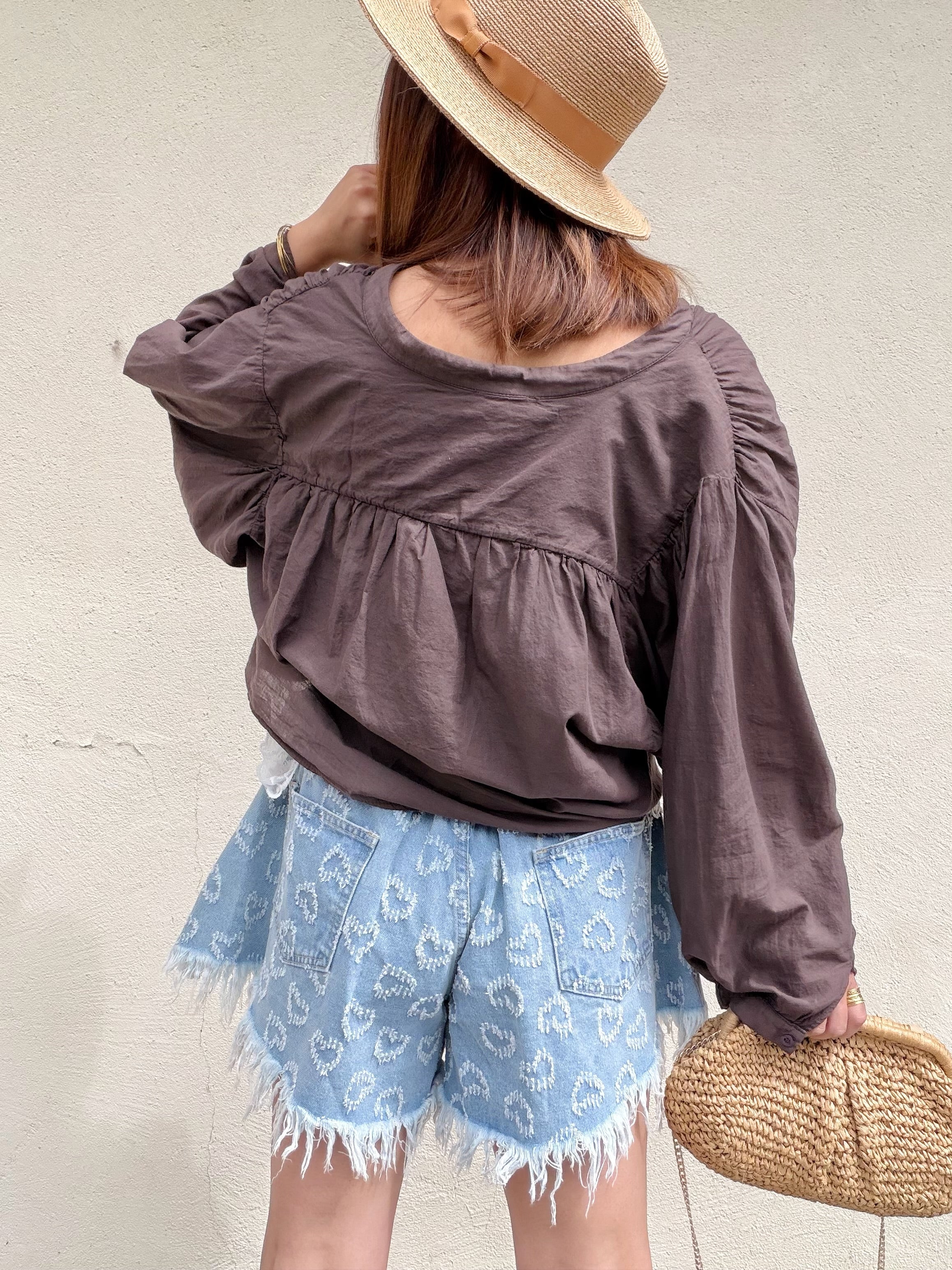 Blouse Choco manches longues