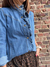 Charger l&#39;image dans la galerie, Veste en jean bleu
