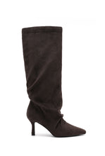 Charger l&#39;image dans la galerie, Bottes en suédine choco
