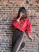 Charger l&#39;image dans la galerie, Blouse rouge pompéien
