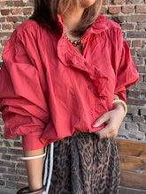 Charger l&#39;image dans la galerie, Blouse rouge pompéien
