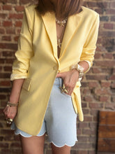 Charger l&#39;image dans la galerie, Blazer jaune
