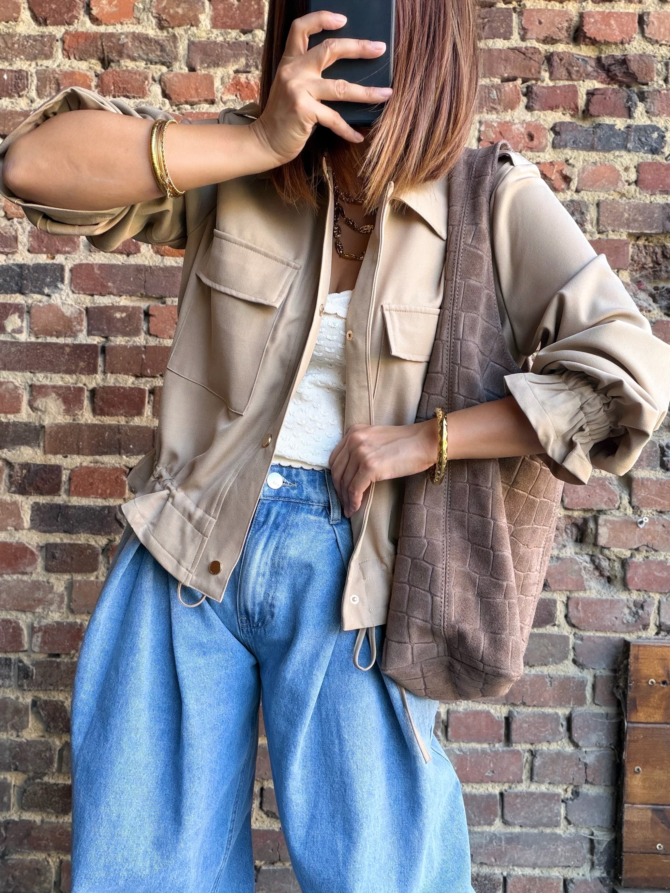Veste beige