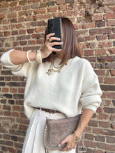 Charger l&#39;image dans la galerie, Pull écru oversize
