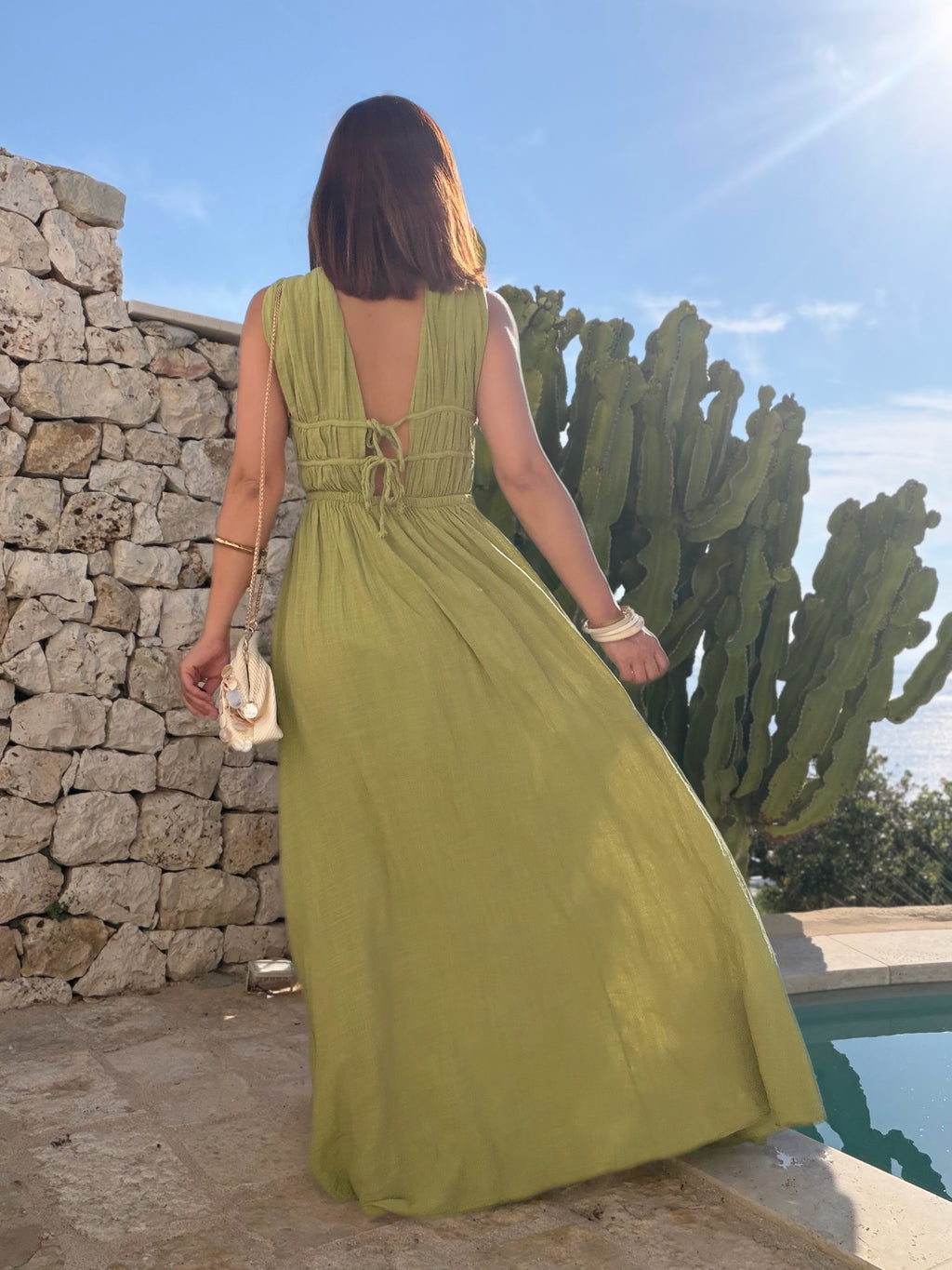 Robe verte