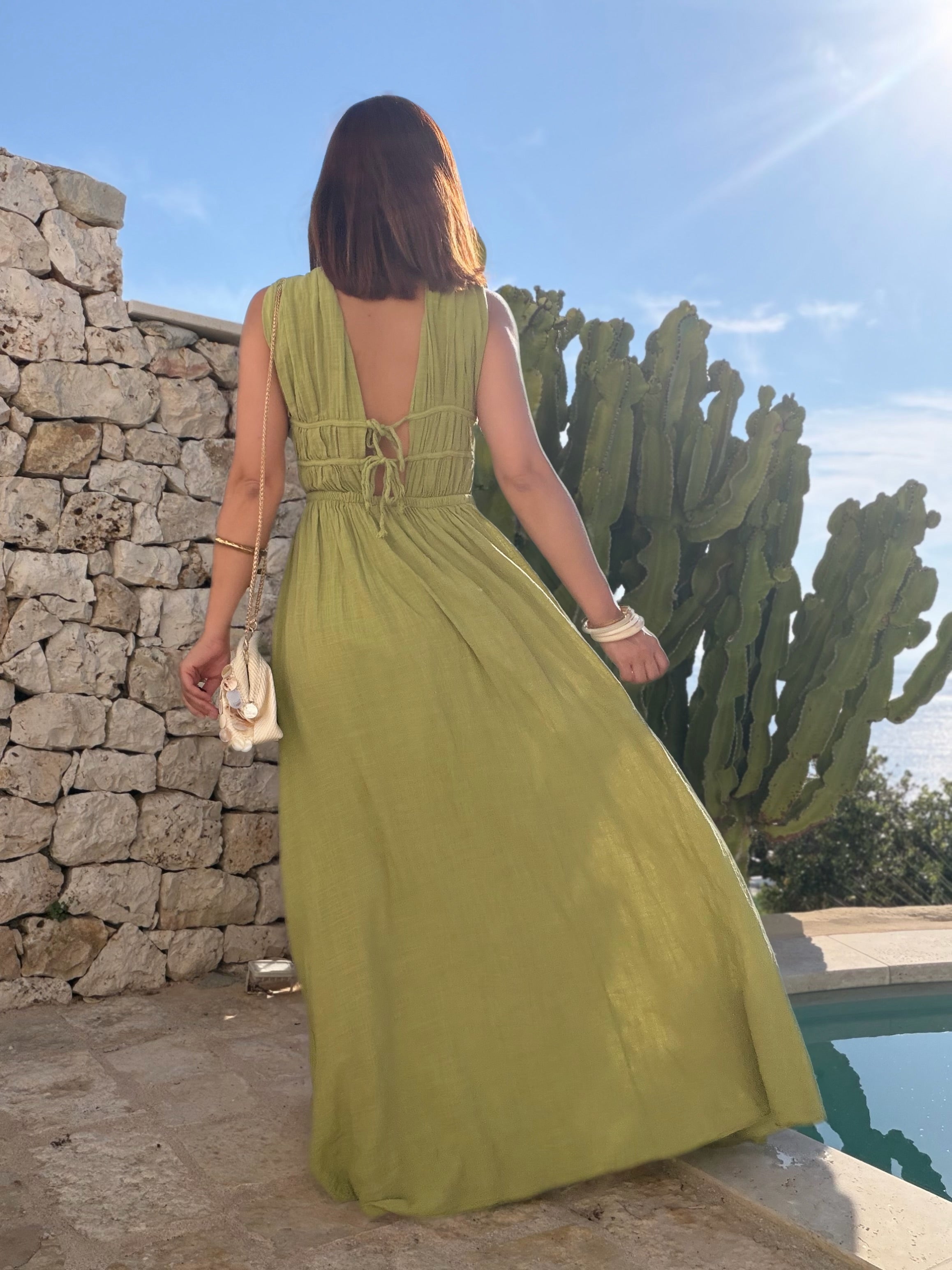 Robe verte