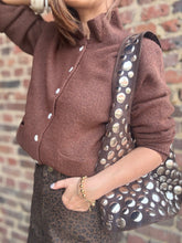 Charger l&#39;image dans la galerie, Gilet choco col victorien
