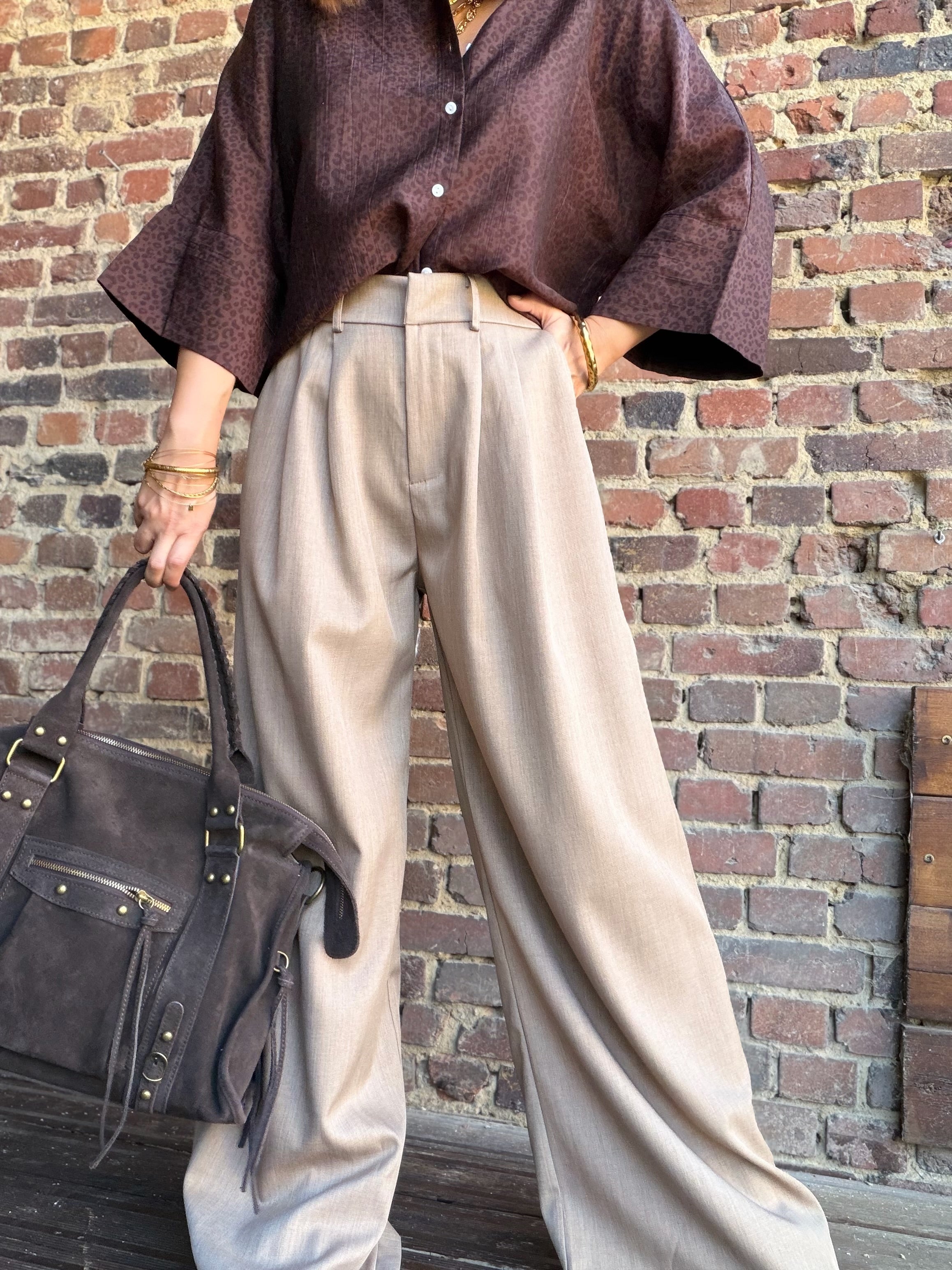 Pantalon camel
